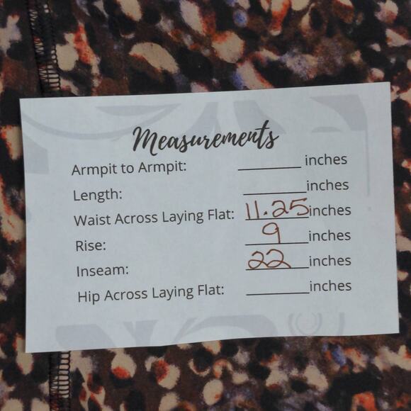 Lululemon Wunder Train High-Rise Crop 21" Leggings Pants Spotted Yoga Capris 4 - Picture 11 of 11